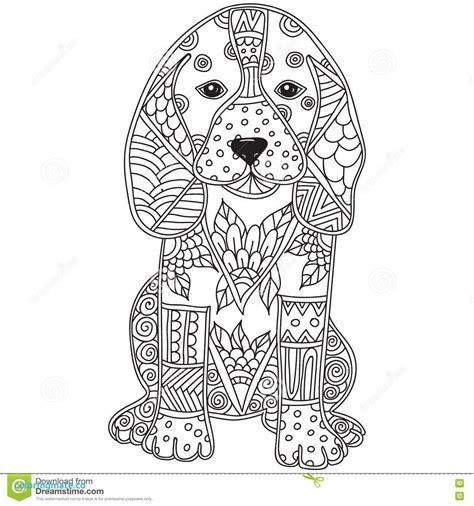 dog coloring pages  adults printable color
