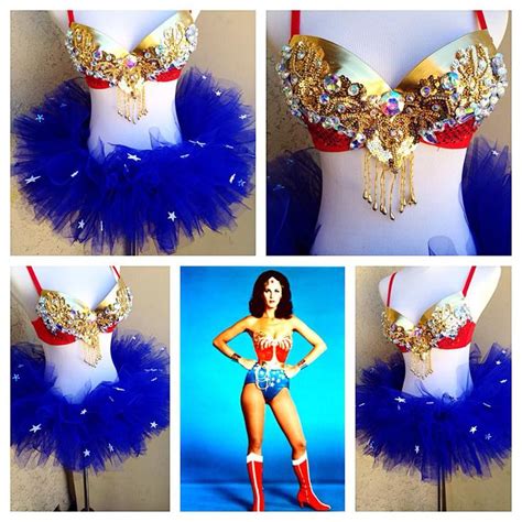By Electric Laundry ♥ Wonder Woman Rave Outfits Rave Costumes