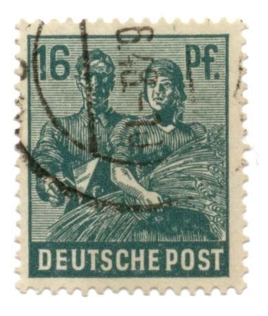 deutsche post  pfennig