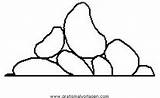 Steine Felsen Rocce Colorare Disegno Malvorlagen Sasso Ausmalen Ausdrucken Ausmalbilder Beliebt Misti Landschaft Mandala Gratismalvorlagen sketch template