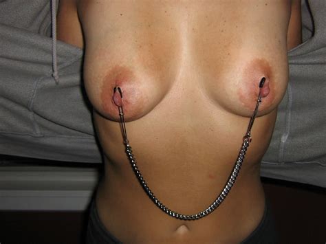 wifey in nipple clamps 1 pics xhamster