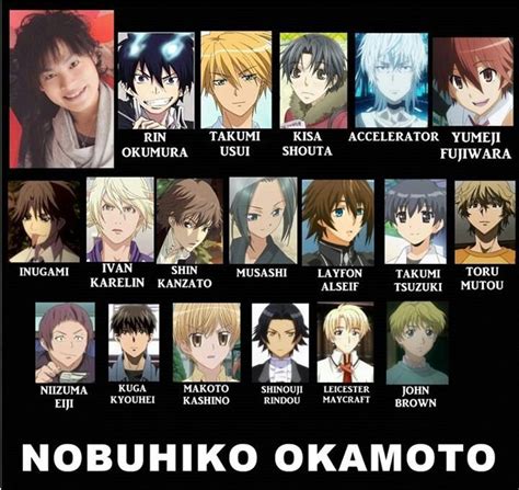 top  male voice actors anime amino