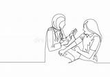 Checking Tension Tensiometer Continuous Patient sketch template