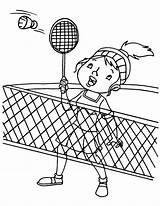 Badminton Quadra Badmintona Zawody Kolorowanka Shuttlecock Desenho Racket Tudodesenhos Niej Grą Bardziej Rekreacyjną Swoją Kojarzy Sprawa Można Rozwijać sketch template