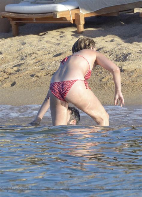 Emily Vancamp In Bikini At A Beach In Italy 08 28 2015
