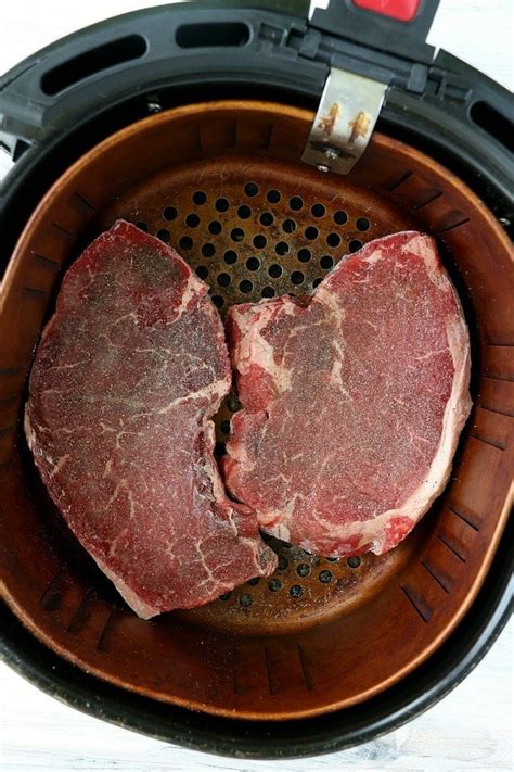 frozen steak in air fryer · the typical mom