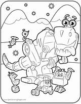 Rusty Rivets Pages Coloring Robots Getcolorings Getdrawings sketch template