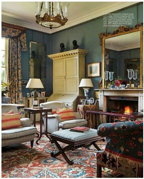 pin  jennifergrayartcom  perfect rooms  house interior living decor english cottage decor