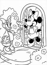 Minnie Daisy Coloring Pages Disney Lets 0a96 Printable Bowtique Getcolorings Color Print Getdrawings sketch template