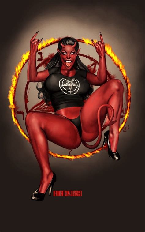 Red Devil Girl 2 By Jlazaruseb On Deviantart