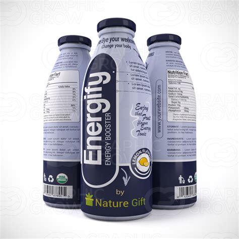 energy drink label design graphicgrow