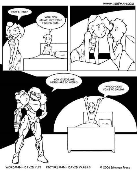 ﻿you videogame nerds are so weird samus metroid funny pictures nerd sex fucking