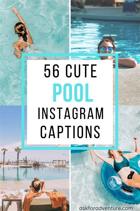 56 Cute Pool Captions For Instagram Poolside Photos Ask For Adventure