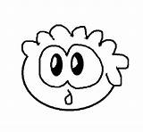 Coloring Puffle Coloringcrew Pages sketch template