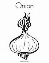 Onion Coloring Pages Drawing Twistynoodle Print Kids Vegetable Printable Template Built California Usa Favorites Login Add Popular Noodle Twisty sketch template