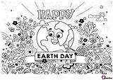 Earth Coloring Pages Happy Bubakids Cartoon Color Choose Board sketch template