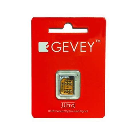 Gevey Ultra Apples Iphone 4 Sim Unlock Card At Best Price In Shenzhen