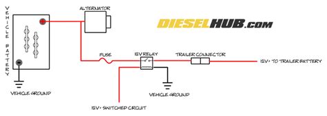 split charging wiring diagram wiring diagram