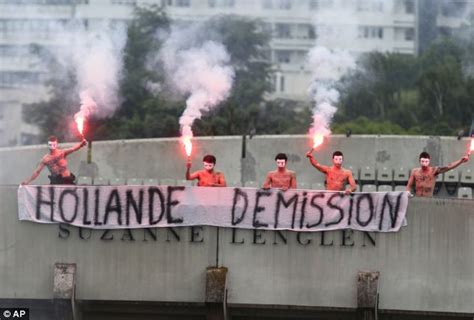 french open final stopped by gay marriage demo protester brandishing lit flare broke on to