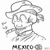 Coloring Pages Mexico Mexican Culture Getcolorings Getdrawings sketch template