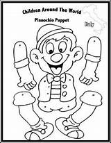 Puppets Coloring Pages Puppet Sheets Crafts Paper Choose Board Bag sketch template