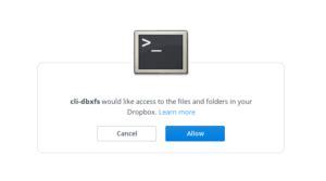 mount dropbox folder locally  dbxfs  linux ostechnix