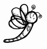 Melonheadz Dragonfly sketch template