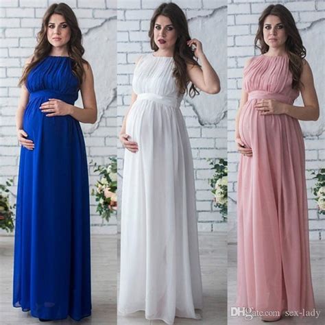 2019 Maternity Dress Pregnancy Clothes Lady Elegant