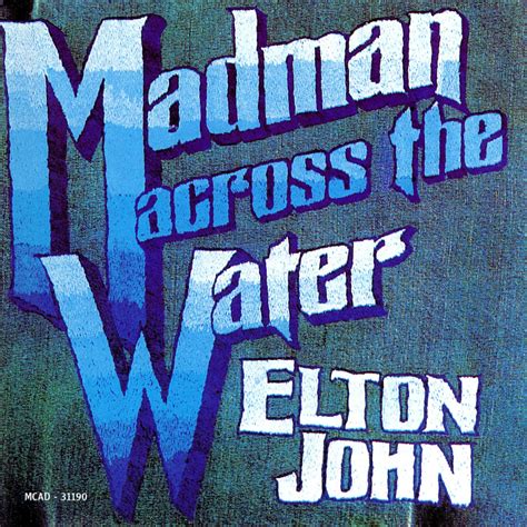 Elton John Madman Across The Water Banner Huge 4x4 Ft Fabric Poster