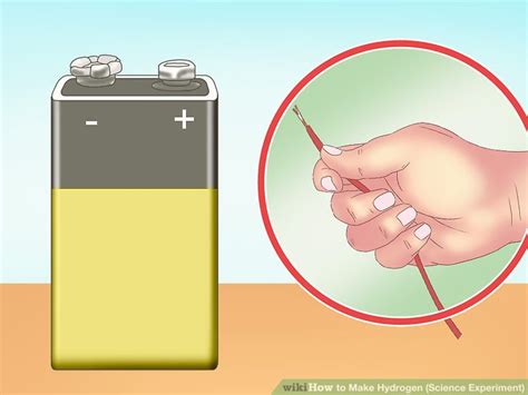 how to make hydrogen science experiment 10 steps