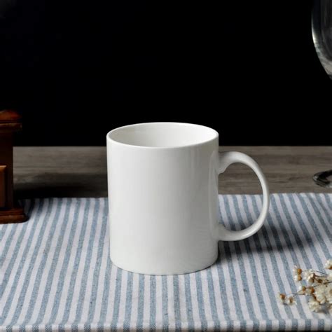 dhl  shipping pcs  handle mug ceramic super white coffee mugs  cups porcelain plain