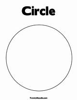 Circle Shapes Worksheets Oval Circles Twistynoodle sketch template