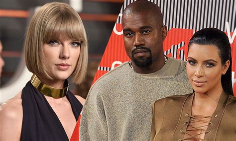taylor swift kanye west and kim kardashian s rollercoaster relationship a timeline hello us