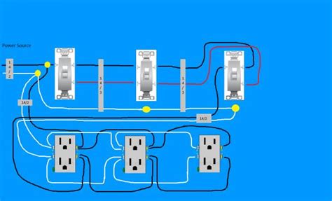 wiring diagram  outlet box electrical box types sizes  receptacles  wiring receptacles