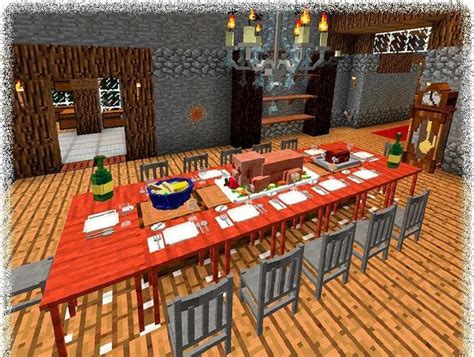 furniture minecraft mod  android apk  minecraft dining  living room furnitur