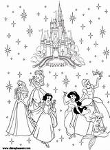 Coloring Pages Disney Da Princess Sheets Magic Castle Nl Colorare Pagine Villains Kids Heaven Sharing Salvato Disegni Getdrawings Kingdom Colors sketch template