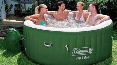 coleman inflatable hot tub  expert review guide hot tub guide