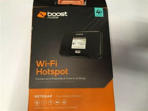 boost mobile wi fi hotspot  lte netgear abb modem ebay