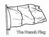 Flag Coloring French France Drawing Pages Printable Museprintables Map Getdrawings Color Paintingvalley Getcolorings Printables Paper sketch template
