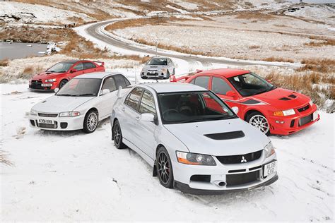 greatest mitsubishi evos tested evo