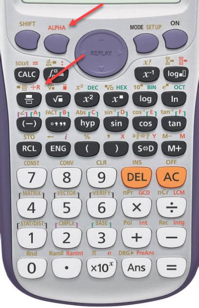 como calcular um mod  na calculadora casio fx es