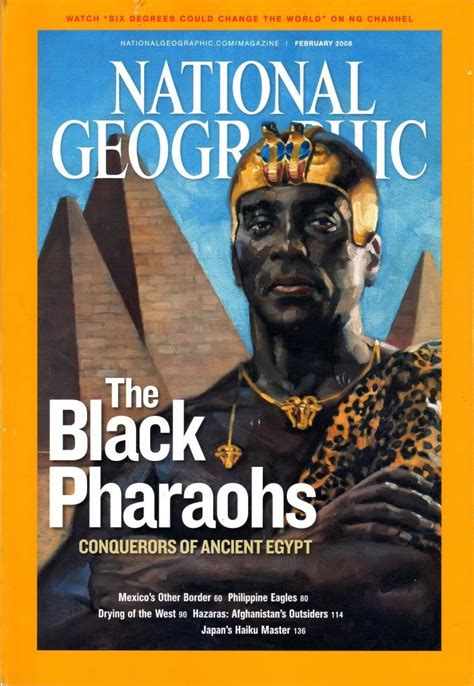 National Geographic February 2008 The Black Pharaohs