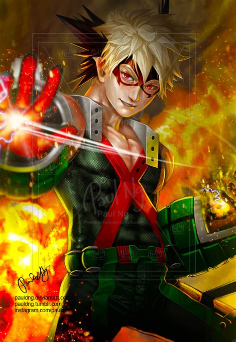 My Hero Academia Katsuki Bakugo By Pauldng On Deviantart