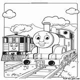 Thomas Coloring Train Pages Friends Toby Engine Print Boys Printable Kids Tram Tank Bill Girls Colouring Trains Ben Clipart Steam sketch template