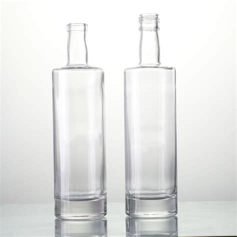 Customized Design Classic Long Necked Empty Recycled 750 Ml Glass