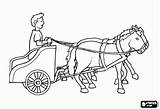 Chariot Roman Coloring Pages Drawing Horses Drawn Ancient Kids Greek Sketch Rome Two Horse Printable Colouring Template Sheets Choose Board sketch template