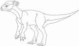 Coloringpagesonly Approaching Oviraptor Ornithischian Protoceratops Yellowimages sketch template