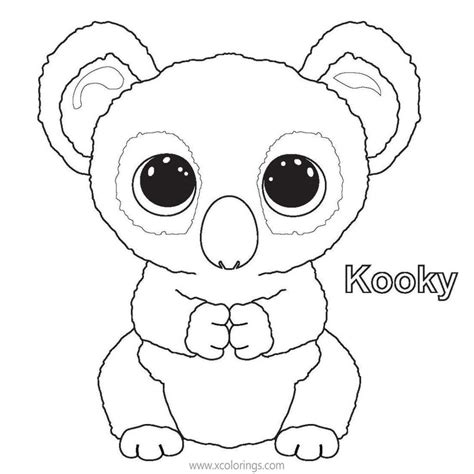 large beanie boos coloring pages coloring pages