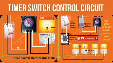 timer switch diagram easy wiring