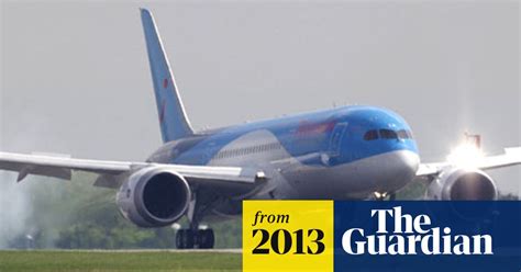 uk s first boeing 787 dreamliner touches down boeing the guardian